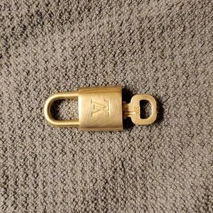 Louis Vuitton Gold Lock and Key Set #311